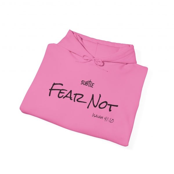 Fear Not by Subtle--Unisex Hoodie, Cozy Sweatshirt, Faith-Based Inspirational Apparel, Isaiah 41:10 - Image 42