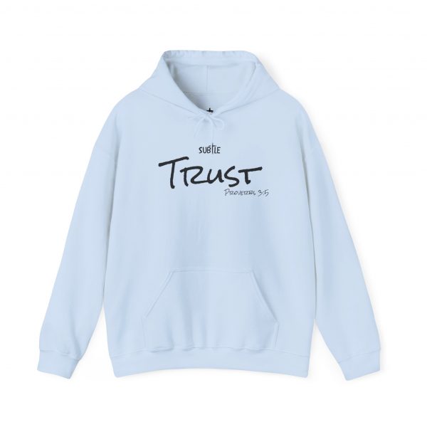 Trust by Subtle--Unisex Hoodie, Cozy Sweatshirt, Faith-Based Inspirational Apparel, Proverbs 3:5 - Image 21