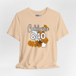 California State Flower the California Poppy 840 Area Code by State of Mine Tee, Unisex Jersey Short Sleeve Shirt, Perfect for Gifts, Travel, and Casual Wear, Ideal for Summer, Birthdays, and [...]