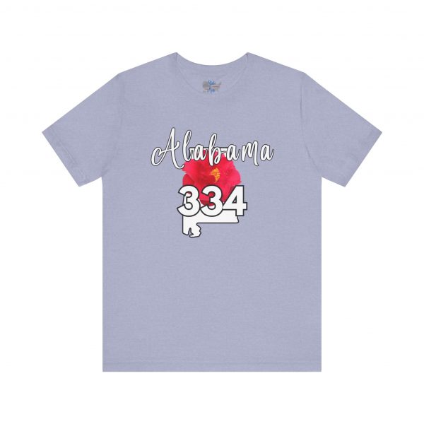 Alabama State Flower the Camellia 334 Area Code Tee by Simply Stated, Casual Summer Wear, State Pride T-Shirt, Travel Souvenir, Gift for Him/Her, Festival Outfit, Outdoor Activities - Image 43