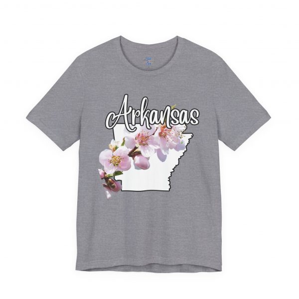 Arkansas State Flower The Apple Blossom by State of Mine. Unisex Jersey Short Sleeve Tee - Cozy Everyday Wear, Casual Style, Summer Essentials, Gift for Friends, Graphic Tee - Image 38