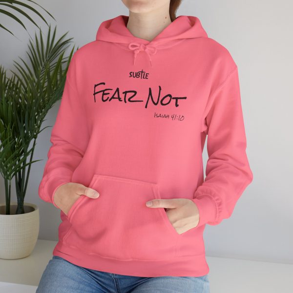 Fear Not by Subtle--Unisex Hoodie, Cozy Sweatshirt, Faith-Based Inspirational Apparel, Isaiah 41:10 - Image 47
