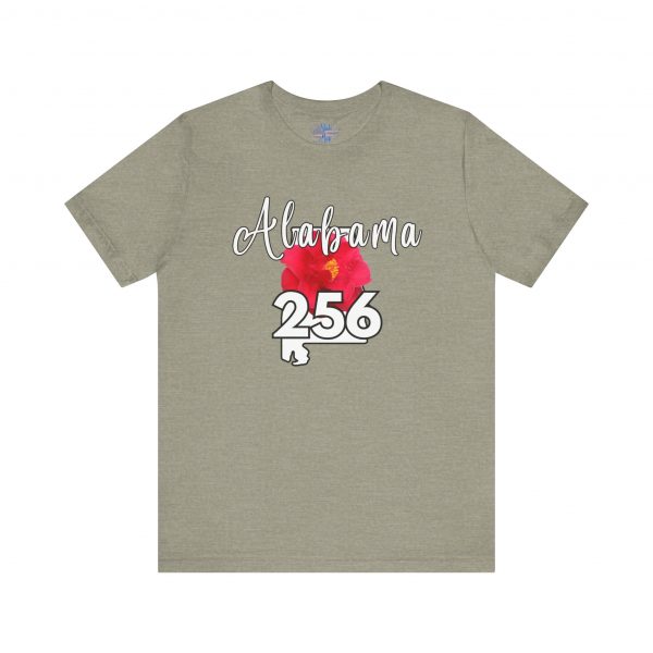 Alabama State Flower the Camellia 256 Area Code Tee by State of Mine, Casual Summer Wear, State Pride T-Shirt, Travel Souvenir, Gift for Him/Her, Festival Outfit, Outdoor Activities - Image 19