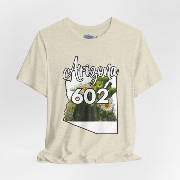 Arizona State Flower the Saguaro Blossom Area Code 602 by State of Mine  Tee, Unisex Jersey Short Sleeve Shirt, Perfect for Gifts, Travel, and Casual Wear, Ideal for Summer, Birthdays, and [...] - Image 13