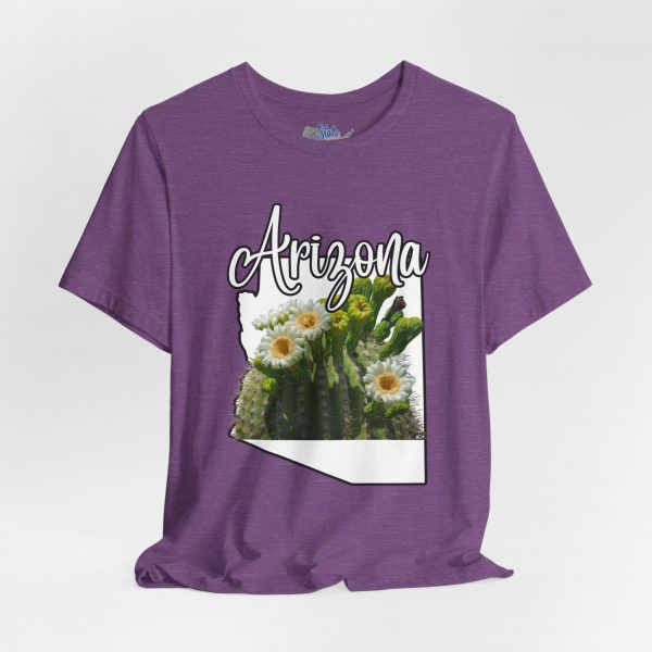 Arizona State Flower the Saguaro Blossom by State of Mine Tee, Unisex Jersey Short Sleeve Shirt, Perfect for Gifts, Travel, and Casual Wear, Ideal for Summer, Birthdays, and [...] - Image 23