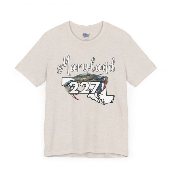 Maryland Blue Crabs 227 Area Code by State of Mine Short Sleeve Tee, Unisex Summer Shirt, State Pride Tee, Beach T-Shirt, Gift for Marylanders - Image 19