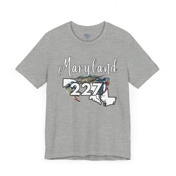Maryland Blue Crabs 227 Area Code by State of Mine Short Sleeve Tee, Unisex Summer Shirt, State Pride Tee, Beach T-Shirt, Gift for Marylanders - Image 39