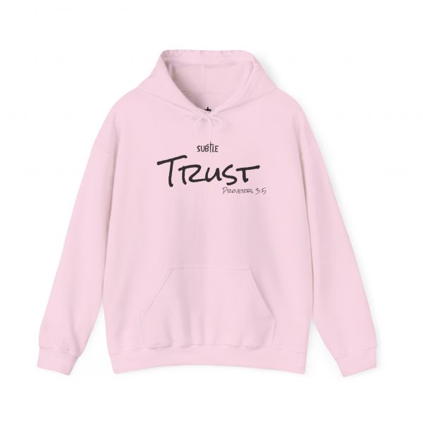 Trust by Subtle--Unisex Hoodie, Cozy Sweatshirt, Faith-Based Inspirational Apparel, Proverbs 3:5 - Image 17