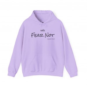Fear Not by Subtle--Unisex Hoodie, Cozy Sweatshirt, Faith-Based Inspirational Apparel, Isaiah 41:10
