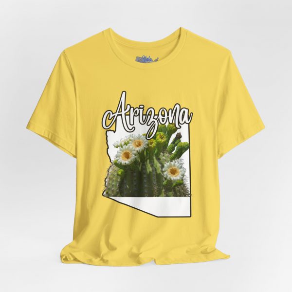Arizona State Flower the Saguaro Blossom by State of Mine Tee, Unisex Jersey Short Sleeve Shirt, Perfect for Gifts, Travel, and Casual Wear, Ideal for Summer, Birthdays, and [...] - Image 15