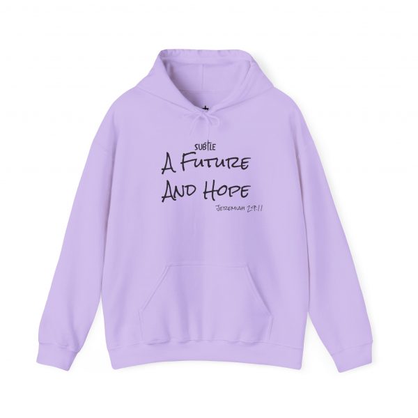A Future and Hope by Subtle--Unisex Hoodie, Cozy Sweatshirt, Faith-Based Inspirational Apparel,  Jeremiah 23:11 - Image 33