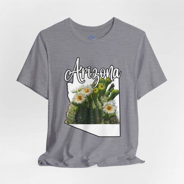 Arizona State Flower the Saguaro Blossom by State of Mine Tee, Unisex Jersey Short Sleeve Shirt, Perfect for Gifts, Travel, and Casual Wear, Ideal for Summer, Birthdays, and [...] - Image 21