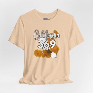 California State Flower the California Poppy 369 Area Code by State of Mine Tee, Unisex Jersey Short Sleeve Shirt, Perfect for Gifts, Travel, and Casual Wear, Ideal for Summer, Birthdays, and [...]