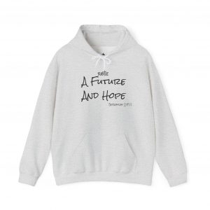 A Future and Hope by Subtle--Unisex Hoodie, Cozy Sweatshirt, Faith-Based Inspirational Apparel,  Jeremiah 23:11