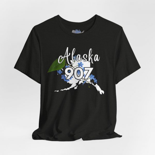 Alaska 907 Graphic Tee, Unisex Shirt, Gift for Travelers, Casual Wear, Summer Fashion, Alaska Souvenir - Image 15