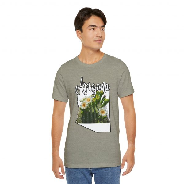 Arizona State Flower the Saguaro Blossom by State of Mine Tee, Unisex Jersey Short Sleeve Shirt, Perfect for Gifts, Travel, and Casual Wear, Ideal for Summer, Birthdays, and [...] - Image 14