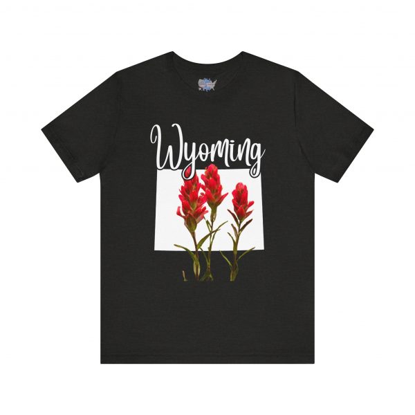 Wyoming State Flower The Indian Paintbrush by State of Mine Tee - Unisex Jersey Short Sleeve T-Shirt, Nature Lover Gift, Travel Souvenir, Spring Style, Casual Wear - Image 17