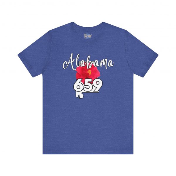 Alabama State Flower the Camellia 659 Area Code Tee by State of Mine, Casual Summer Wear, State Pride T-Shirt, Travel Souvenir, Gift for Him/Her, Festival Outfit, Outdoor Activities - Image 47