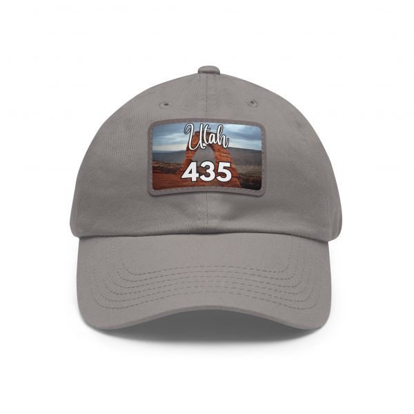 Utah Arches Dad Hat by State of Mine 435 Area Code with Leather Patch, Beach Vibes Cap, Gift for Dad, Outdoor Hat, Casual Style Headwear - Image 9