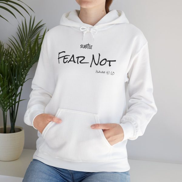 Fear Not by Subtle--Unisex Hoodie, Cozy Sweatshirt, Faith-Based Inspirational Apparel, Isaiah 41:10 - Image 19