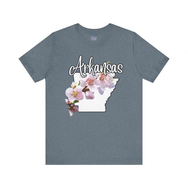 Arkansas State Flower The Apple Blossom by State of Mine. Unisex Jersey Short Sleeve Tee - Cozy Everyday Wear, Casual Style, Summer Essentials, Gift for Friends, Graphic Tee - Image 40