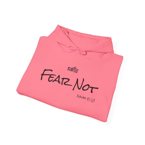 Fear Not by Subtle--Unisex Hoodie, Cozy Sweatshirt, Faith-Based Inspirational Apparel, Isaiah 41:10 - Image 46