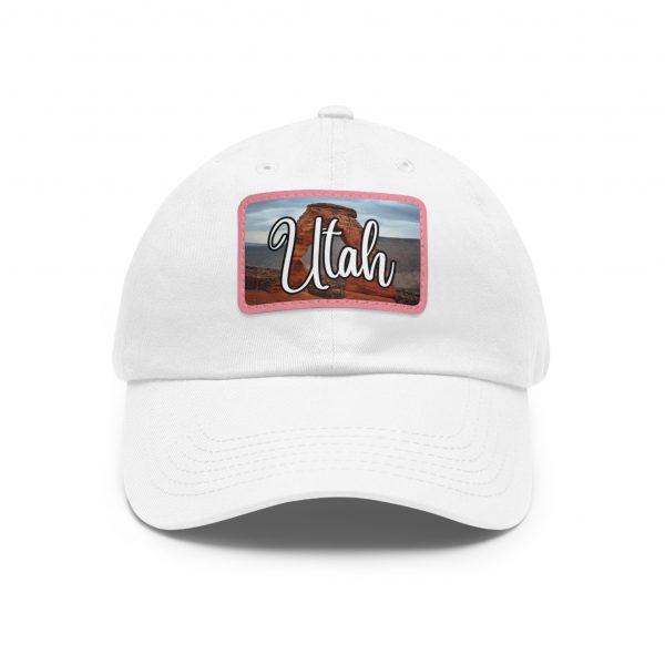 Utah Arches Dad Hat by State of Mine with Leather Patch, Beach Vibes Cap, Gift for Dad, Outdoor Hat, Casual Style Headwear - Image 29