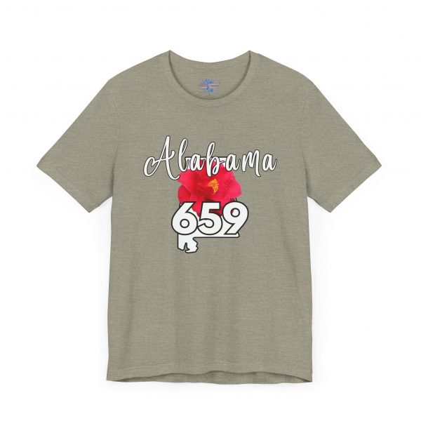 Alabama State Flower the Camellia 659 Area Code Tee by State of Mine, Casual Summer Wear, State Pride T-Shirt, Travel Souvenir, Gift for Him/Her, Festival Outfit, Outdoor Activities - Image 25