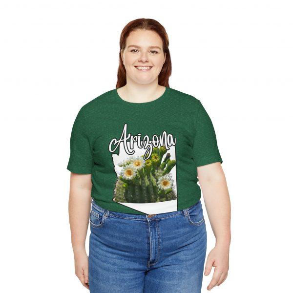 Arizona State Flower the Saguaro Blossom by State of Mine Tee, Unisex Jersey Short Sleeve Shirt, Perfect for Gifts, Travel, and Casual Wear, Ideal for Summer, Birthdays, and [...] - Image 18