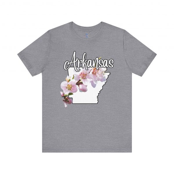 Arkansas State Flower The Apple Blossom by State of Mine. Unisex Jersey Short Sleeve Tee - Cozy Everyday Wear, Casual Style, Summer Essentials, Gift for Friends, Graphic Tee - Image 36