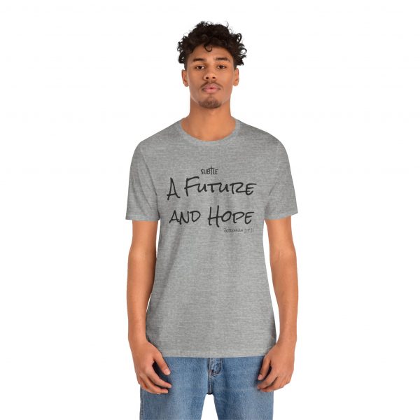 A Future and Hope by Subtle Merch--Unisex Heavy Cotton T-Shirt, Faith-Based and Inspirational, Jeremiah 29:11 - Image 29