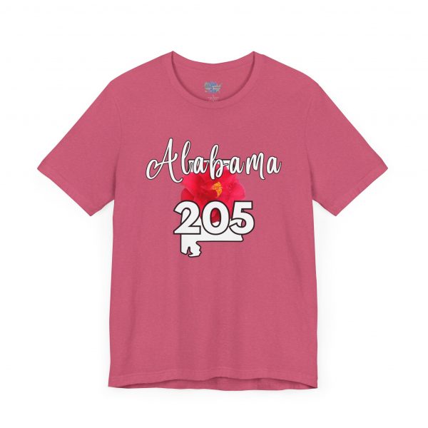 Alabama State Flower the Camellia 205 Area Code Tee by State of Mine, Casual Summer Wear, State Pride T-Shirt, Travel Souvenir, Gift for Him/Her, Festival Outfit, Outdoor Activities - Image 53