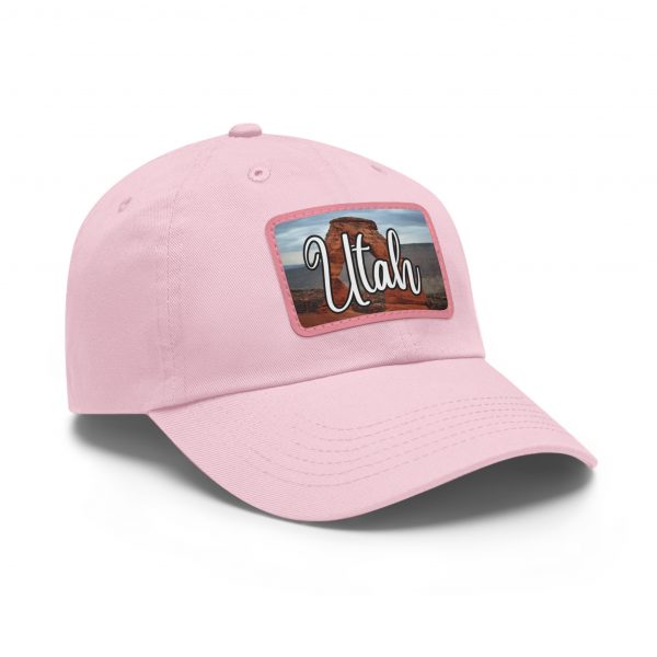 Utah Arches Dad Hat by State of Mine with Leather Patch, Beach Vibes Cap, Gift for Dad, Outdoor Hat, Casual Style Headwear - Image 18