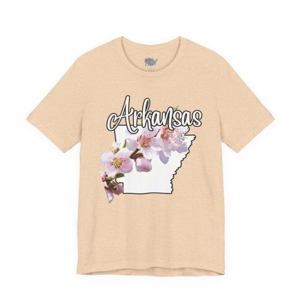Arkansas State Flower The Apple Blossom by State of Mine. Unisex Jersey Short Sleeve Tee - Cozy Everyday Wear, Casual Style, Summer Essentials, Gift for Friends, Graphic Tee - Image 22