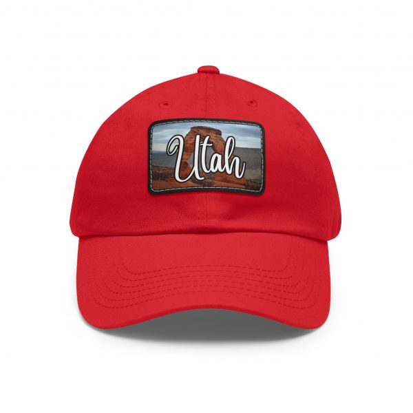 Utah Arches Dad Hat by State of Mine with Leather Patch, Beach Vibes Cap, Gift for Dad, Outdoor Hat, Casual Style Headwear - Image 41
