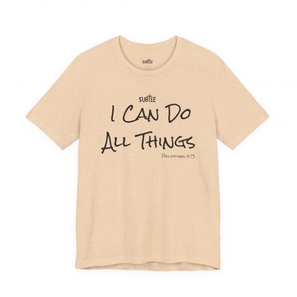 I Can Do All Things by Subtle Merch--Unisex Heavy Cotton T-Shirt, Faith-Based and Inspirational, Philippians 4:13 - Image 10