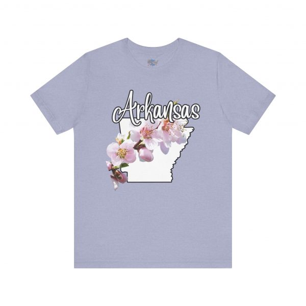 Arkansas State Flower The Apple Blossom by State of Mine. Unisex Jersey Short Sleeve Tee - Cozy Everyday Wear, Casual Style, Summer Essentials, Gift for Friends, Graphic Tee - Image 32