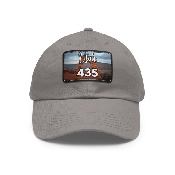 Utah Arches Dad Hat by State of Mine 435 Area Code with Leather Patch, Beach Vibes Cap, Gift for Dad, Outdoor Hat, Casual Style Headwear - Image 5