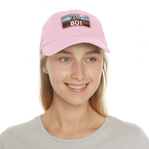 Utah Arches Dad Hat by State of Mine Featuring the 801 Area Code with Leather Patch, Beach Vibes Cap, Gift for Dad, Outdoor Hat, Casual Style Headwear - Image 20