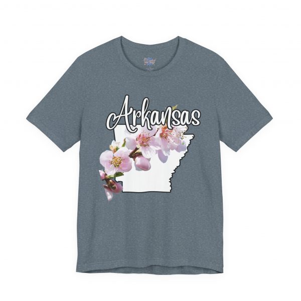 Arkansas State Flower The Apple Blossom by State of Mine. Unisex Jersey Short Sleeve Tee - Cozy Everyday Wear, Casual Style, Summer Essentials, Gift for Friends, Graphic Tee - Image 42