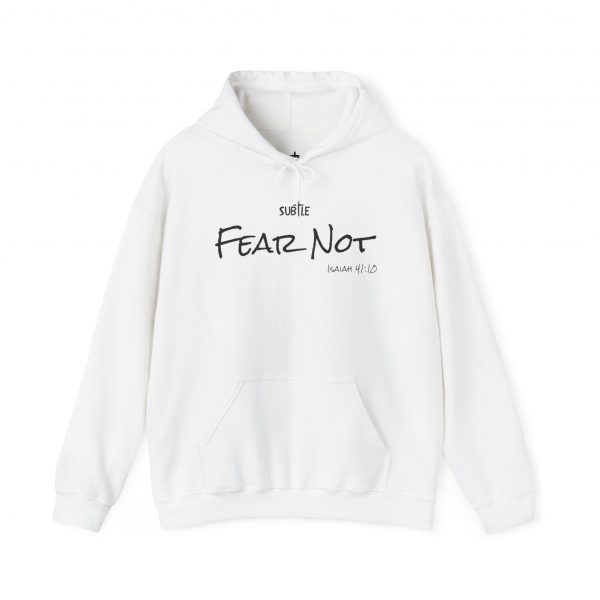 Fear Not by Subtle--Unisex Hoodie, Cozy Sweatshirt, Faith-Based Inspirational Apparel, Isaiah 41:10 - Image 17