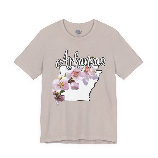 Arkansas State Flower The Apple Blossom by State of Mine. Unisex Jersey Short Sleeve Tee - Cozy Everyday Wear, Casual Style, Summer Essentials, Gift for Friends, Graphic Tee - Image 30