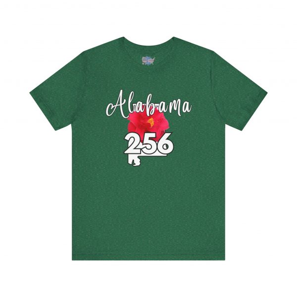 Alabama State Flower the Camellia 256 Area Code Tee by State of Mine, Casual Summer Wear, State Pride T-Shirt, Travel Souvenir, Gift for Him/Her, Festival Outfit, Outdoor Activities - Image 39