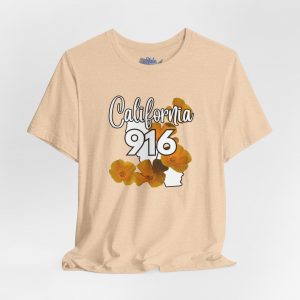 Copy of California State Flower the California Poppy 916 Area Code by State of Mine Tee, Unisex Jersey Short Sleeve Shirt, Perfect for Gifts, Travel, and Casual Wear, Ideal for Summer, Birthdays, and [...]