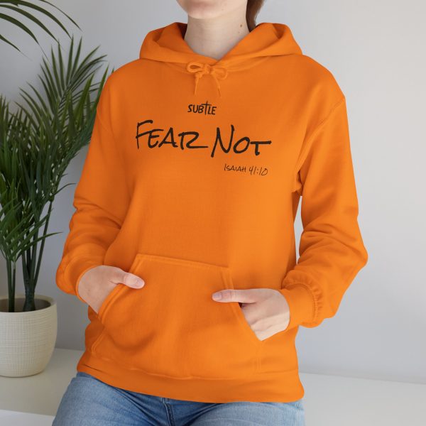 Fear Not by Subtle--Unisex Hoodie, Cozy Sweatshirt, Faith-Based Inspirational Apparel, Isaiah 41:10 - Image 35