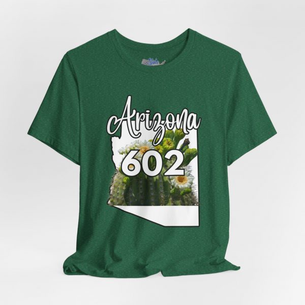 Arizona State Flower the Saguaro Blossom Area Code 602 by State of Mine  Tee, Unisex Jersey Short Sleeve Shirt, Perfect for Gifts, Travel, and Casual Wear, Ideal for Summer, Birthdays, and [...] - Image 19