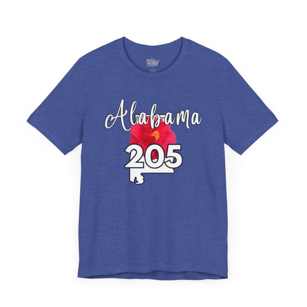 Alabama State Flower the Camellia 205 Area Code Tee by State of Mine, Casual Summer Wear, State Pride T-Shirt, Travel Souvenir, Gift for Him/Her, Festival Outfit, Outdoor Activities - Image 49