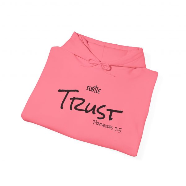 Trust by Subtle--Unisex Hoodie, Cozy Sweatshirt, Faith-Based Inspirational Apparel, Proverbs 3:5 - Image 46