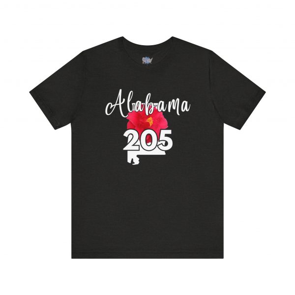 Alabama State Flower the Camellia 205 Area Code Tee by State of Mine, Casual Summer Wear, State Pride T-Shirt, Travel Souvenir, Gift for Him/Her, Festival Outfit, Outdoor Activities - Image 15