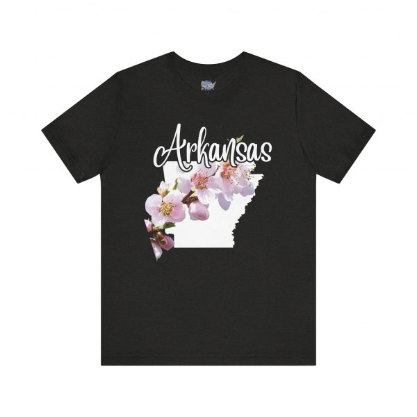 Arkansas State Flower The Apple Blossom by State of Mine. Unisex Jersey Short Sleeve Tee - Cozy Everyday Wear, Casual Style, Summer Essentials, Gift for Friends, Graphic Tee - Image 24